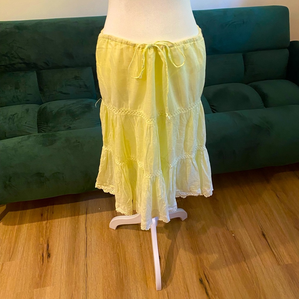 Lightweight cotton coverup skirt or dress